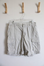 Lands' End Beige Cargo Shorts | 34