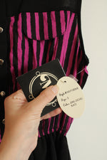 NEW Millennium Hot pink and Black Hi-Lo Dress | S