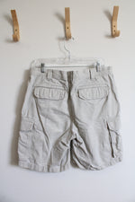 Lands' End Beige Cargo Shorts | 34
