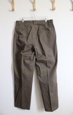 Dockers 003 Classic Fit Brown Trouser Pants | 36X34