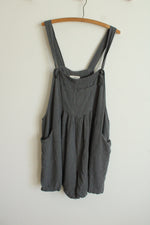 Natural Life Gray Carrington Romper | XL