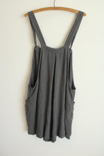 Natural Life Gray Carrington Romper | XL