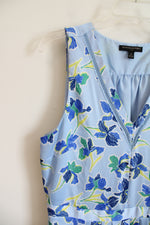 Banana Republic Blue Floral A-Line Dress | 12