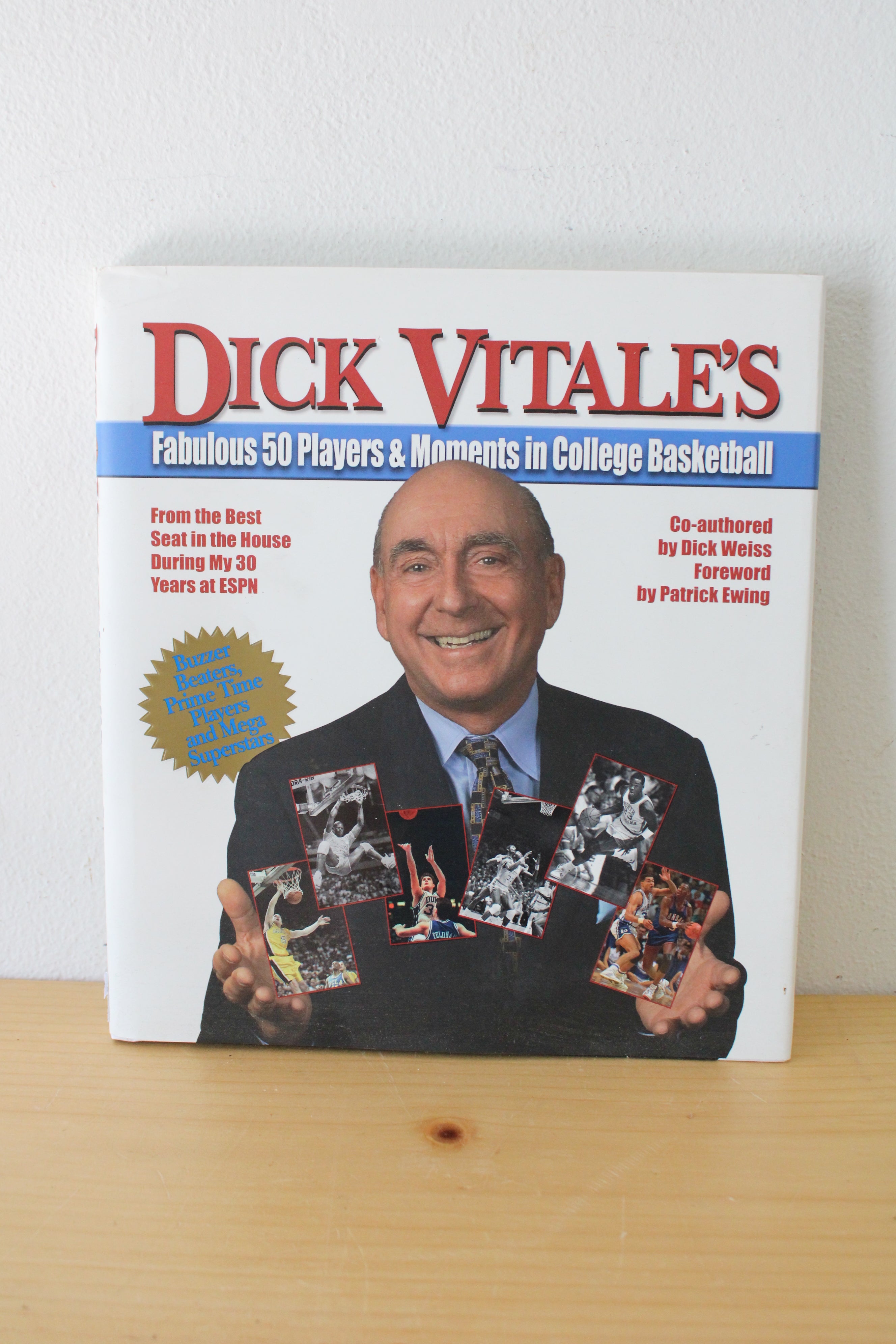 Dick Vitale's Fabulous 50 Players & Moments In College Basketball Autographed Copy