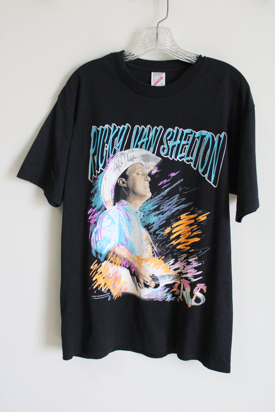 Ricky Van Shelton Autographed Tee | L