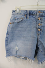 Universal Thread Vintage Midi Denim Shorts | 0/25R