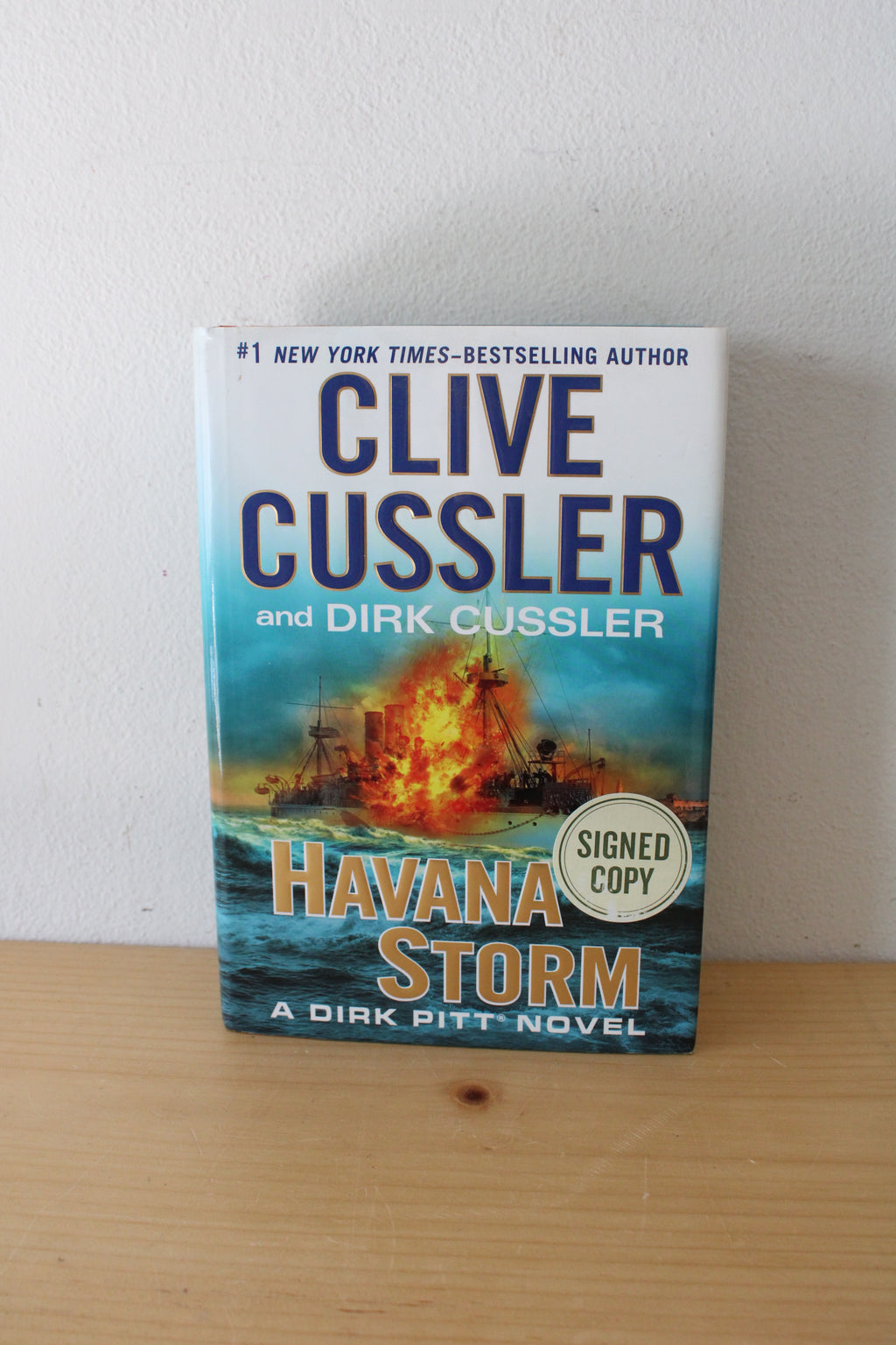 Havana Storm (A Dirk Pitt Novel). Signed Copy.