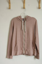 Vuori Halo Performance Pale Pink Hoodie Sweatshirt | M