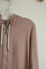 Vuori Halo Performance Pale Pink Hoodie Sweatshirt | M