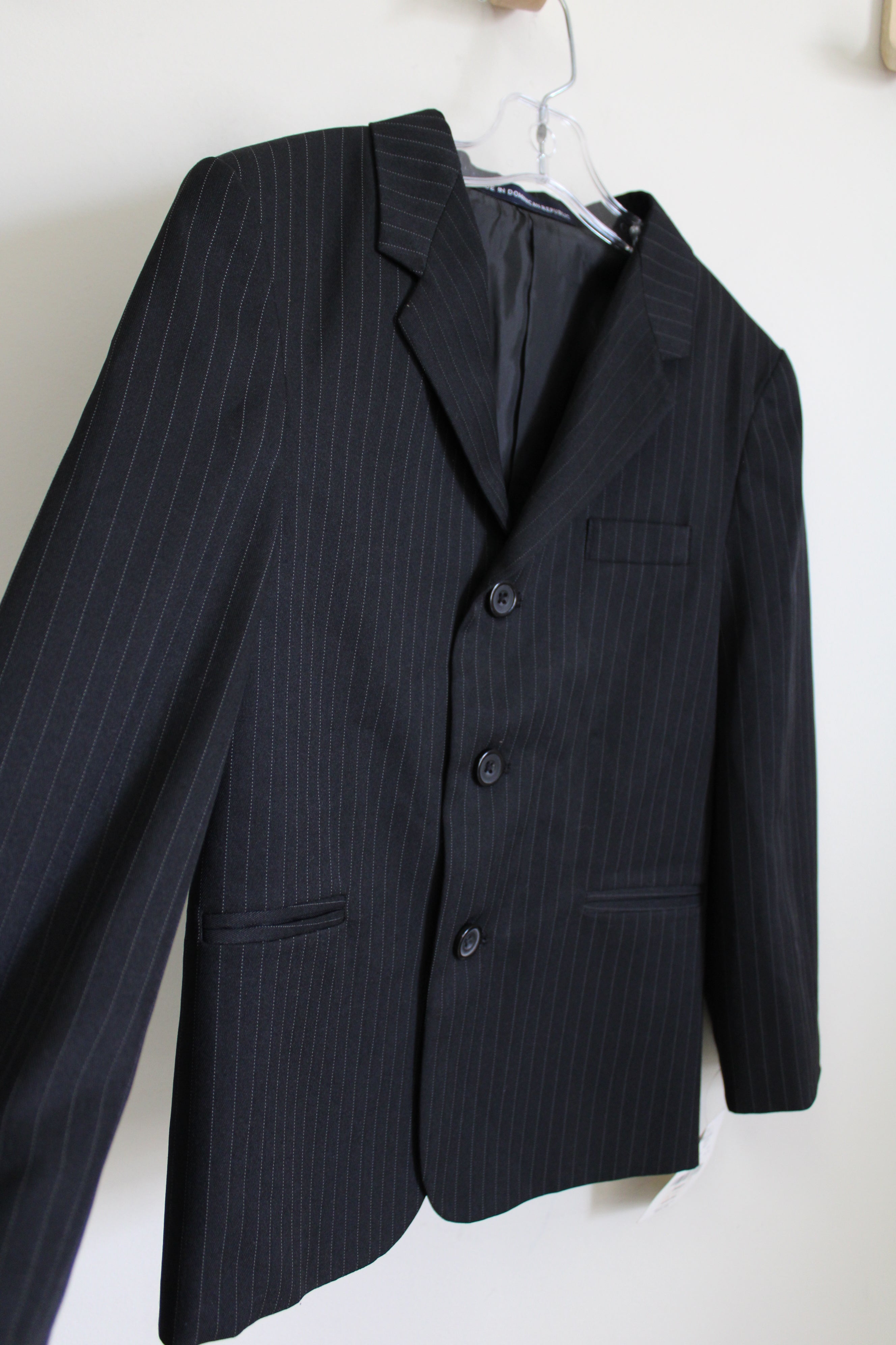 Dockers Black Pinstripe Blazer | 7