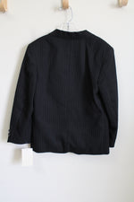 Dockers Black Pinstripe Blazer | 7