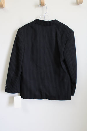 Dockers Black Pinstripe Blazer | 7