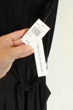 NEW Emma & Michele Black Jumpsuit with Side Tie | 12