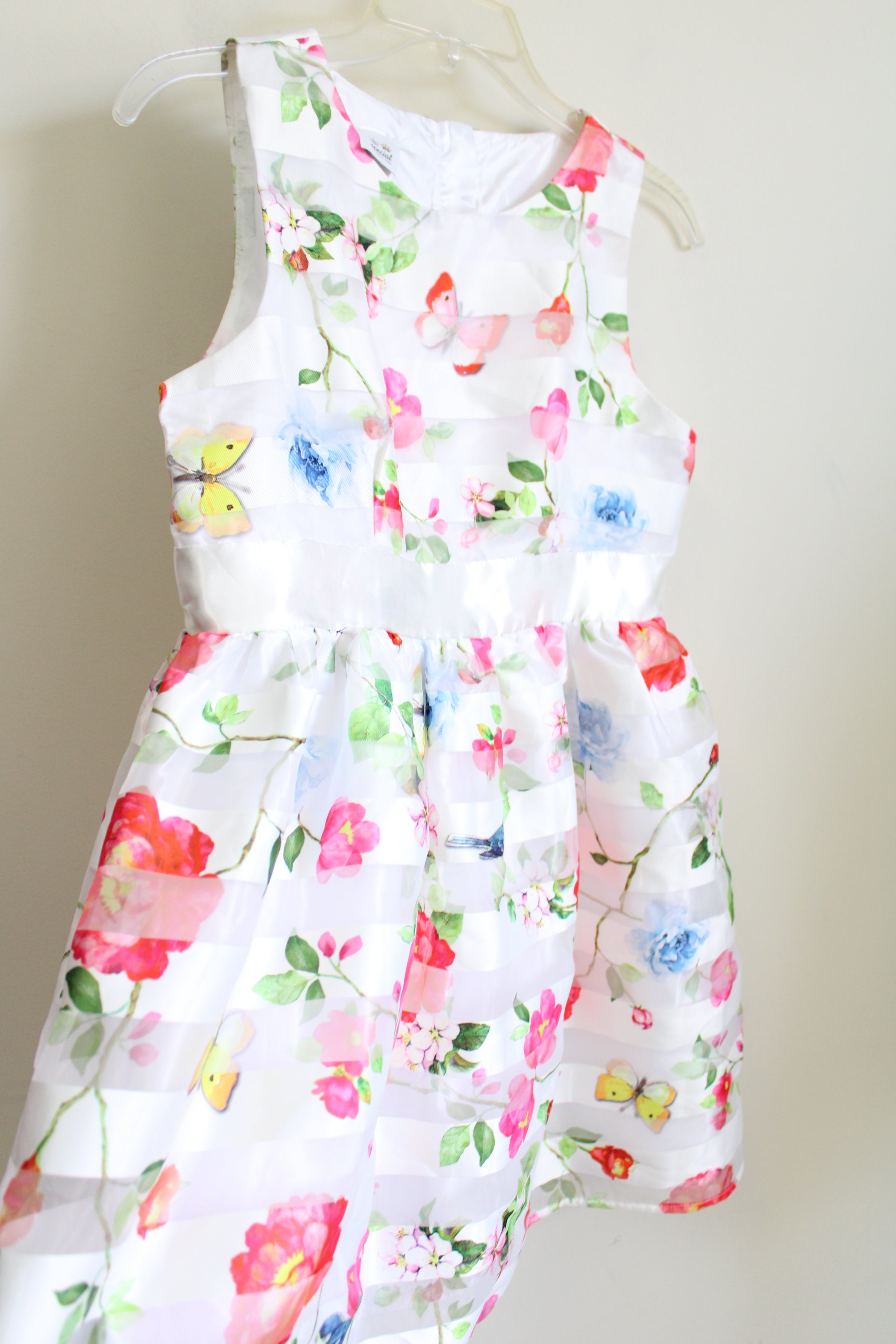 Special Editions White Floral Dress | 14/16
