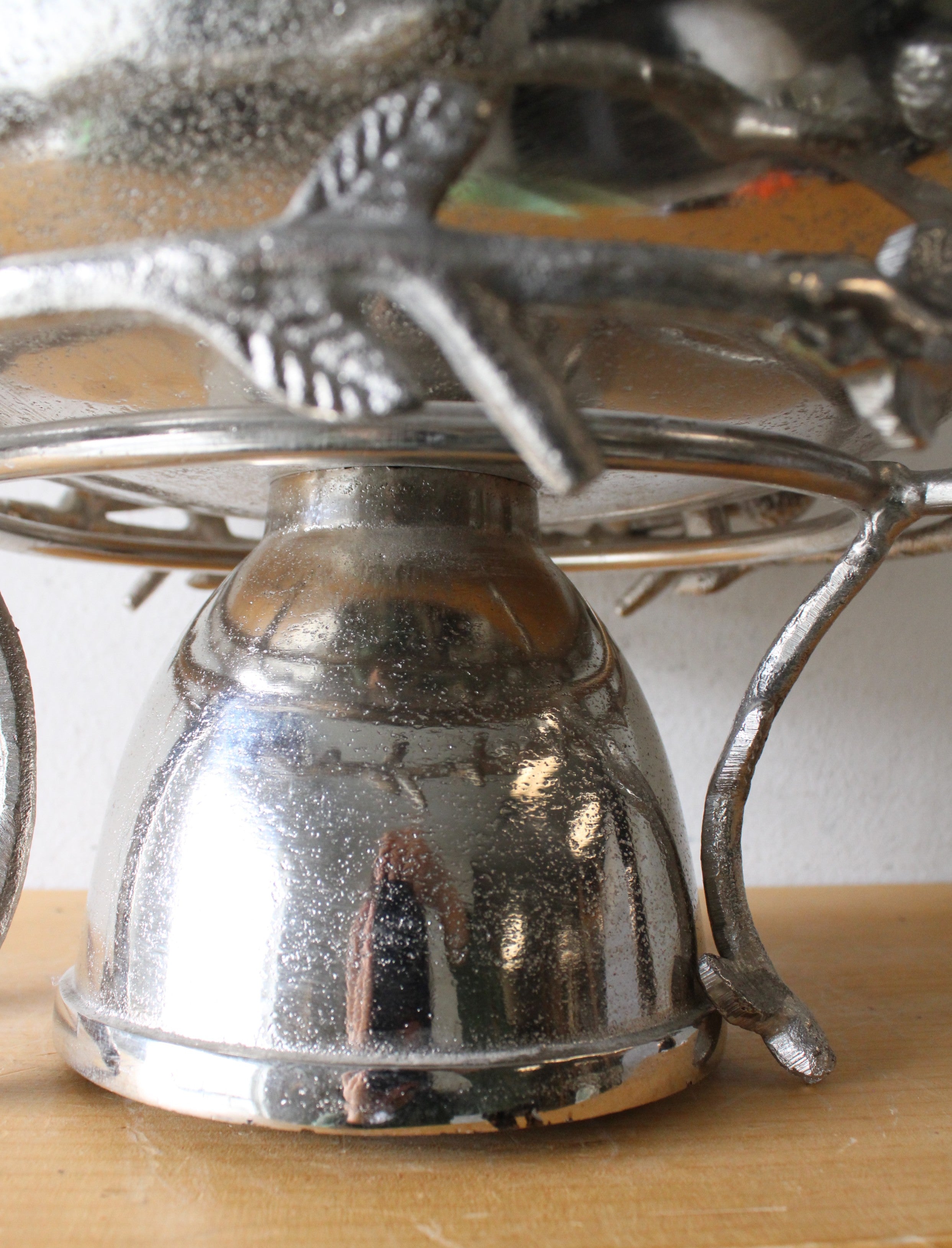 Vintage Silver Plated Pedestal Bowl
