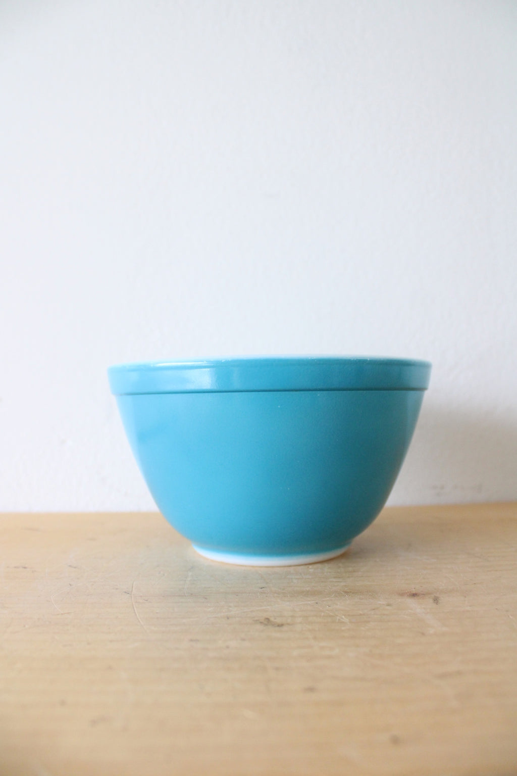 Vintage Pyrex #401 Small Blue Bowl
