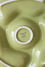 Pfaltzgraff Green Leaf & Acorn Chip & Dip Tray