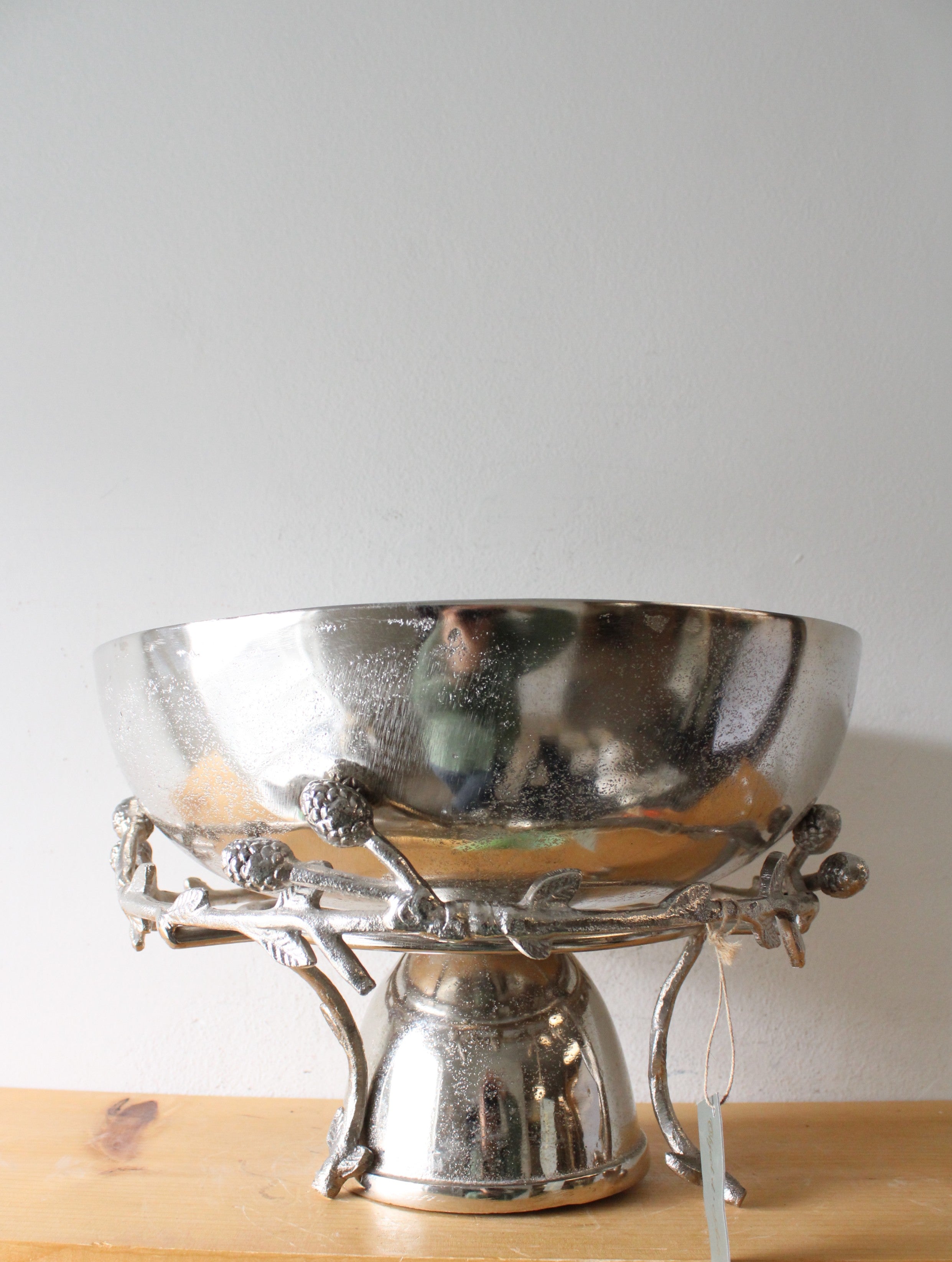 Vintage Silver Plated Pedestal Bowl