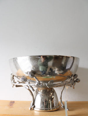 Vintage Silver Plated Pedestal Bowl