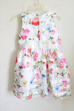 Special Editions White Floral Dress | 14/16
