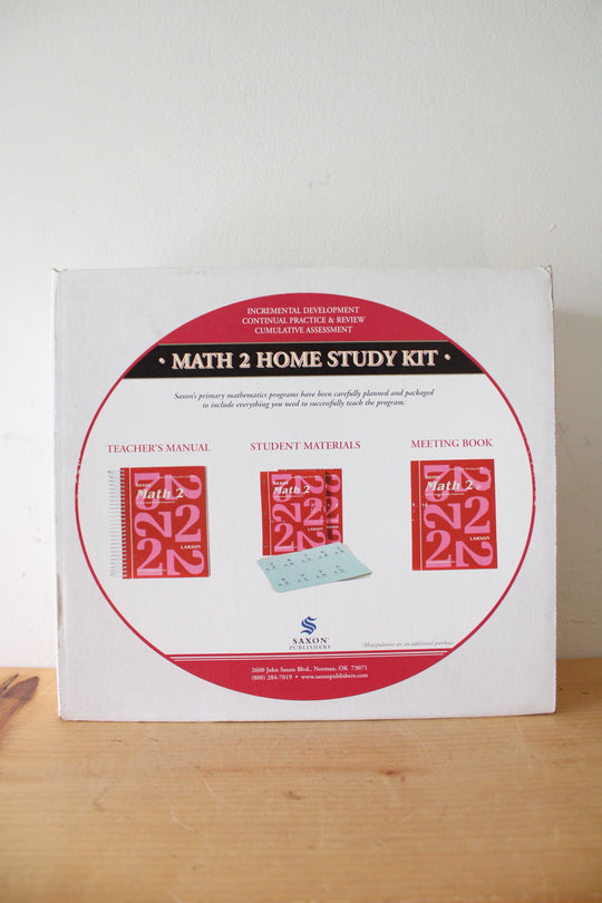 Saxon Math 2 Home Study Kit