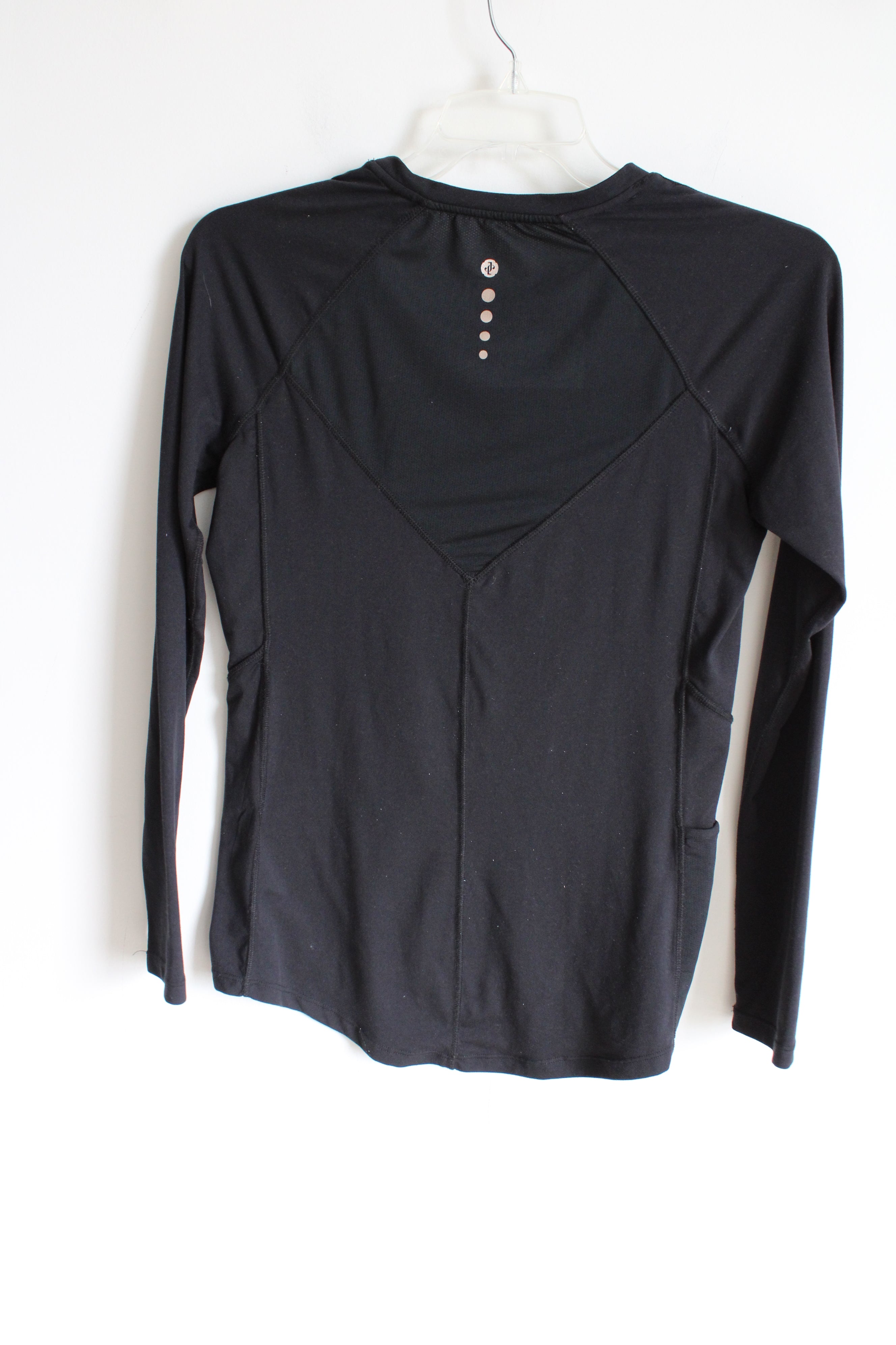 Jockey Black Long Sleeved Athletic Shirt | S