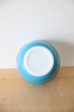 Vintage Pyrex #401 Small Blue Bowl