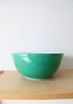 Vintage Pyrex #403 Primary Green Bowl