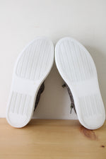 Le Lissier Paris Gray Tan Tweed Sneakers | Size 39