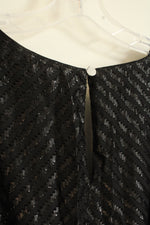 NEW Maurices Black Wrap Shimmer Top Jumpsuit | XL