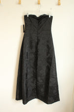 NEW Venus Black Sequined Jumpsuit with Skirt Overlay | 6
