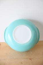 Pyrex #024 2 Quart Turquoise Covered Dish