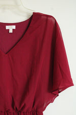 Charming Charlie Dark Red Summer Dress | S