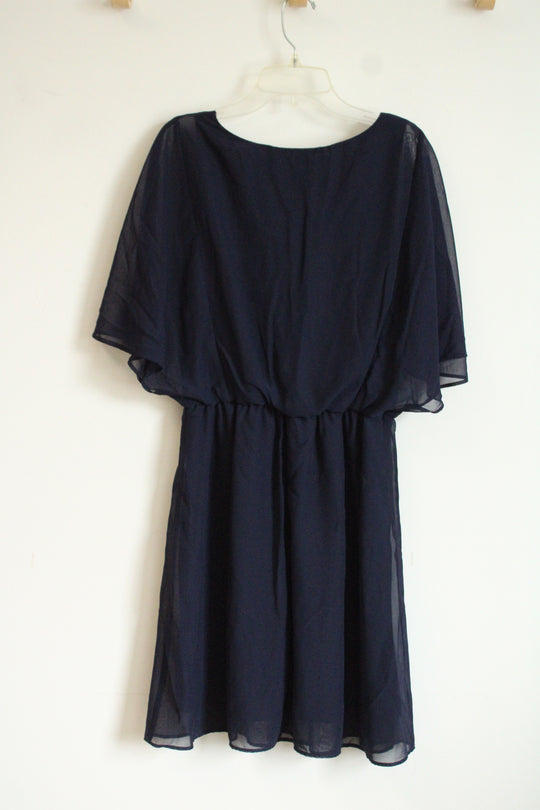 Charming Charlie Navy Blue Summer Dress | M