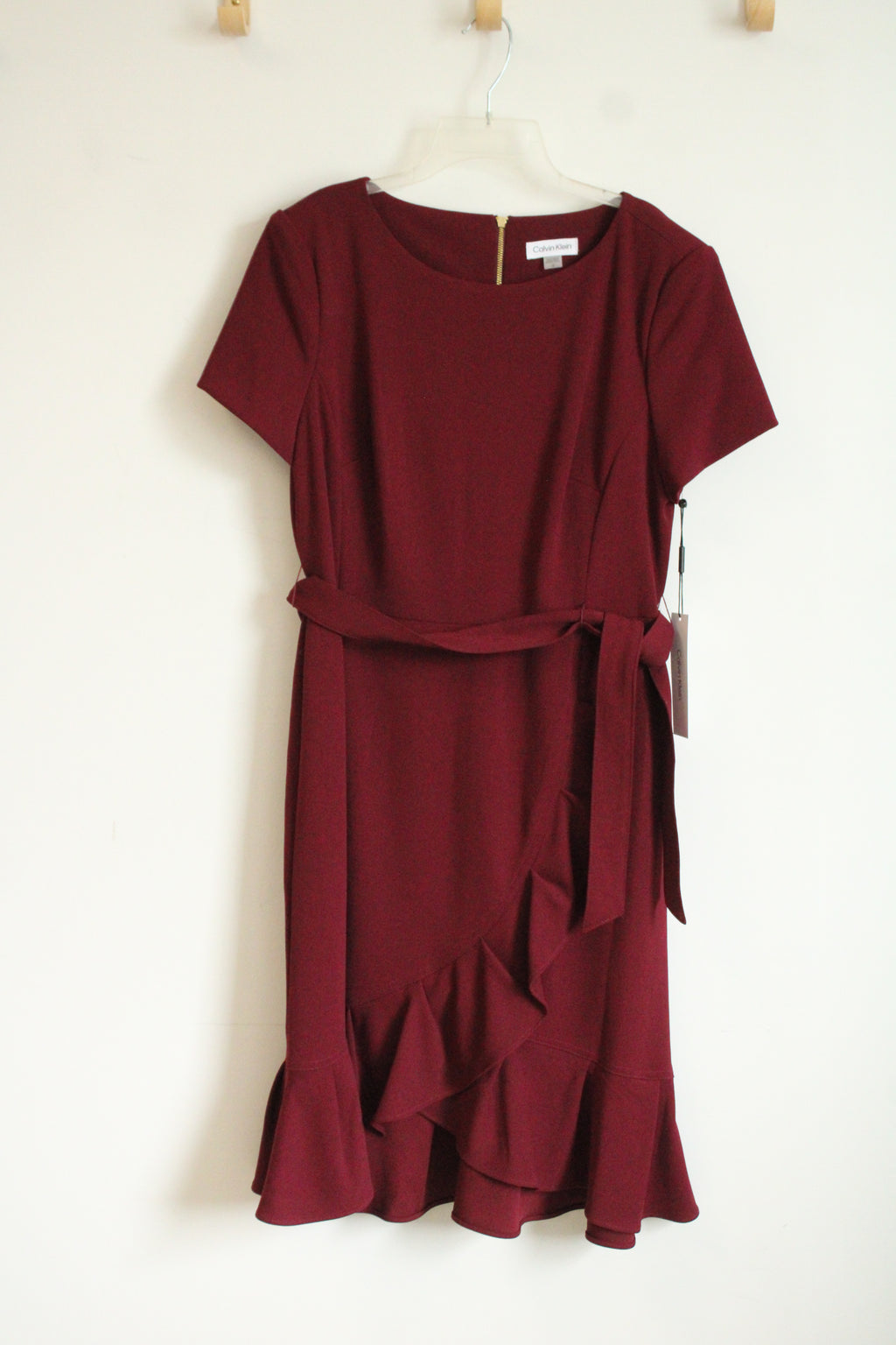 calvin klein burgundy dress NEW Calvin Klein Classic Fit Black Dress Pants