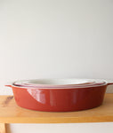 Threshold 3-Piece Pastel Stoneware Oval Baking Dish Set