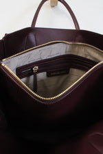 Michael Kors Mercer Python Embossed Accordion Bag