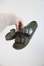 Birkenstock Arizona Eva Khaki Sandals | 39