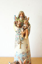 Jim Shore Heartwood Creek 4007547 "Lord, Make Me An Instrument Of Your Peace" Figurine