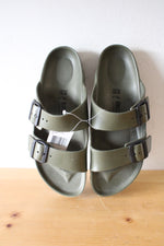 Birkenstock Arizona Eva Khaki Sandals | 39