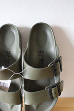 Birkenstock Arizona Eva Khaki Sandals | 39