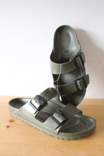 Birkenstock Arizona Eva Khaki Sandals | 39