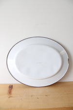 Vintage Enamelware Turkey Large Platter
