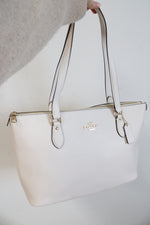 Coach Gallery White Tote Bag