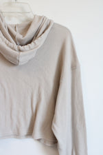 Wild Skye Teddy Bear Beige Hoodie | S