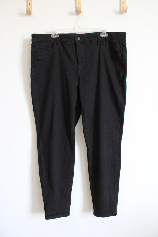 Sonoma Black Skinny Jeans | 18W