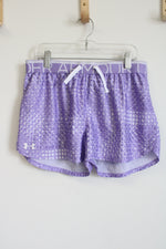 Under Armour Purple Loose Fit Athletic Shorts | Youth XL (18/20)