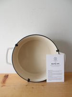 Martha Stewart Pine Cone Enamel 6 Quart Cast Iron Dutch Oven