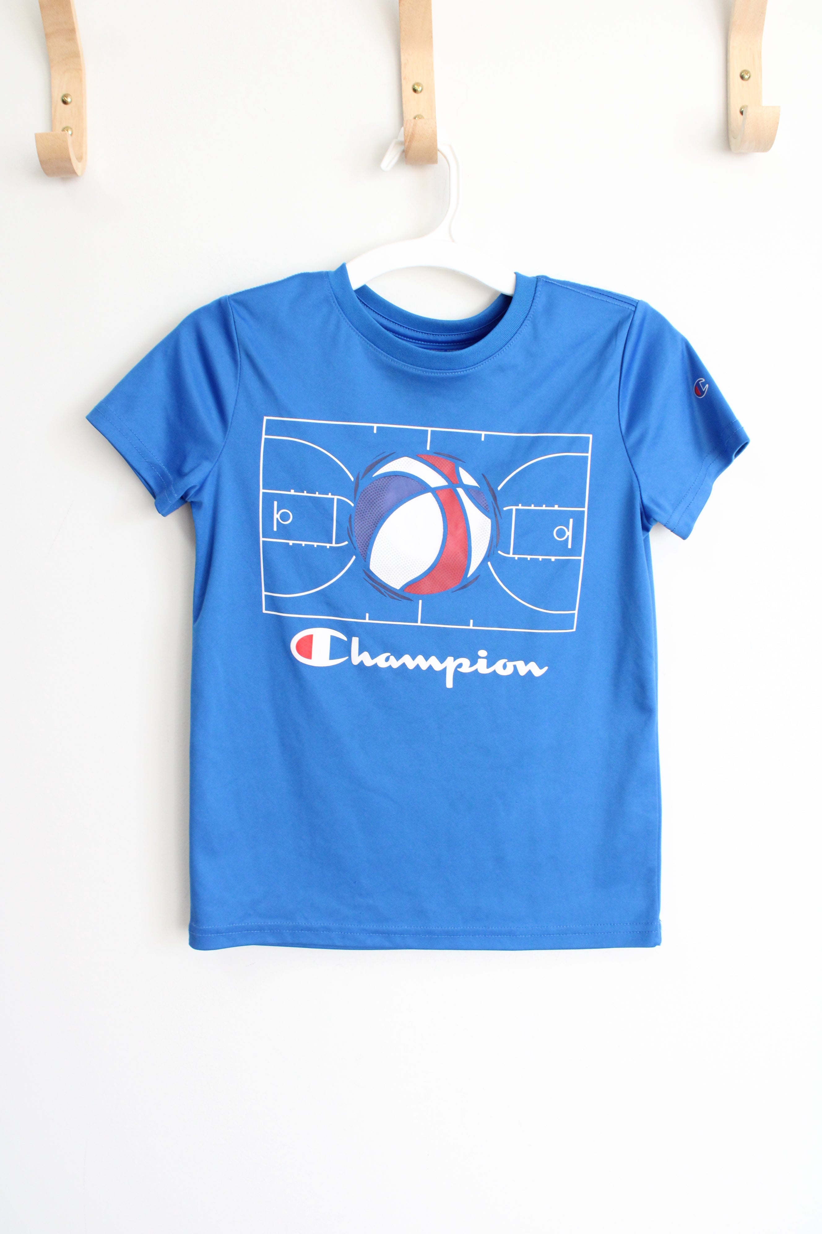 Champion Blue Basketball Shirt | 7/8