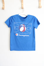 Champion Blue Basketball Shirt | 7/8
